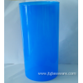 Cylinder Color Storage Jar with bamboo Lid